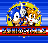 Sonic & Tails 2 Title Screen